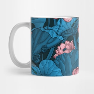 Night lotus garden Mug